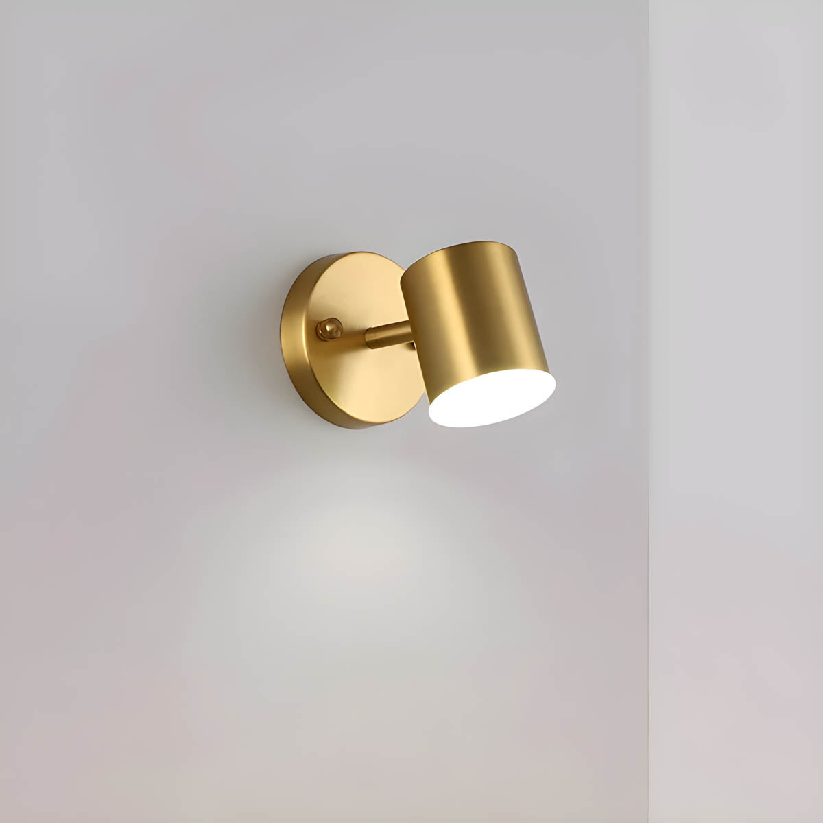 Scandinavian Copper LED Wall Sconce