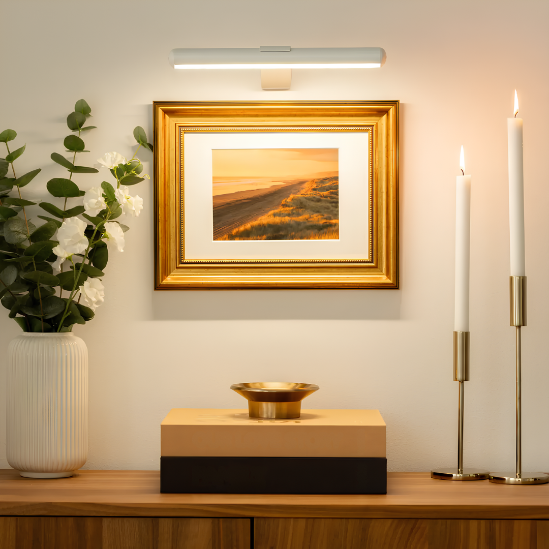 Adjustable LED Art Wall Light | Slim Wall-Mounted Display Fixture