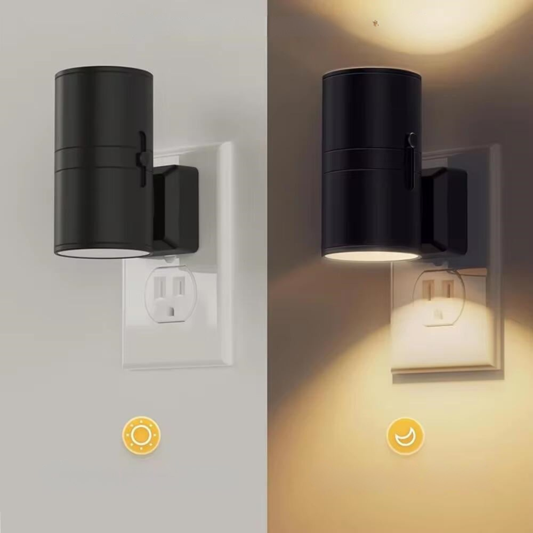 Modern Plug-In Wall Light - Motion Sensor Indoor LED Lamp