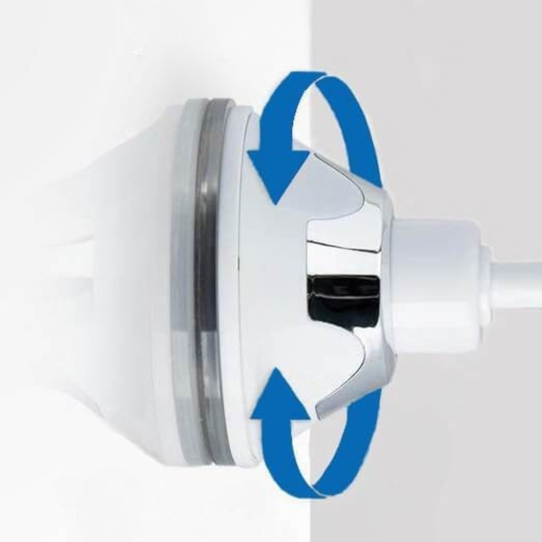 Makeup Mirror with Flexible Arm & Magnifier | Wall Mounted LED Light