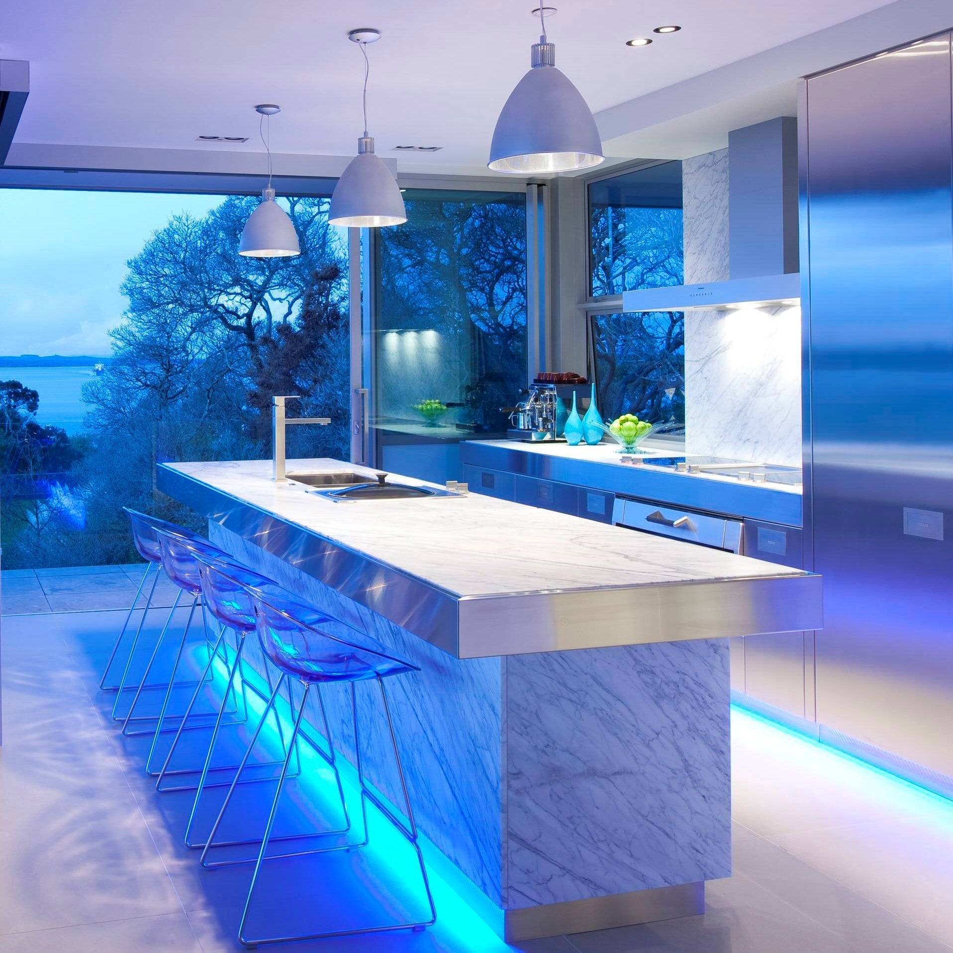 Indoor Flexible LED Light Strips – DIY Lighting Kit with Colour Options