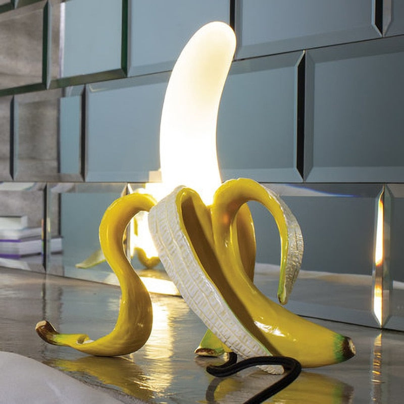 Whimsical Banana Table Lamp
