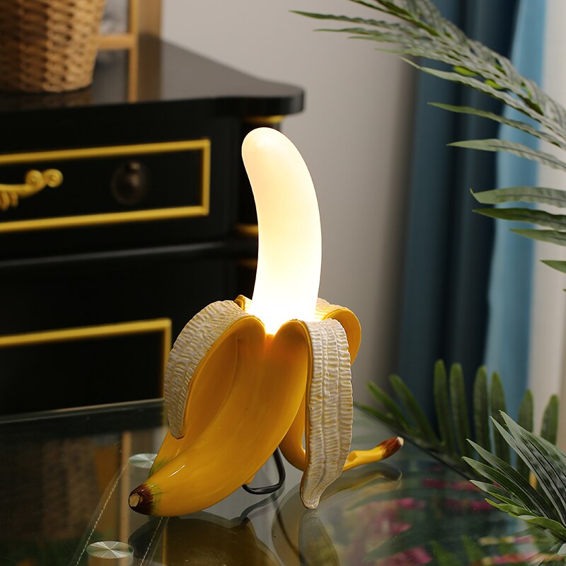 Whimsical Banana Table Lamp