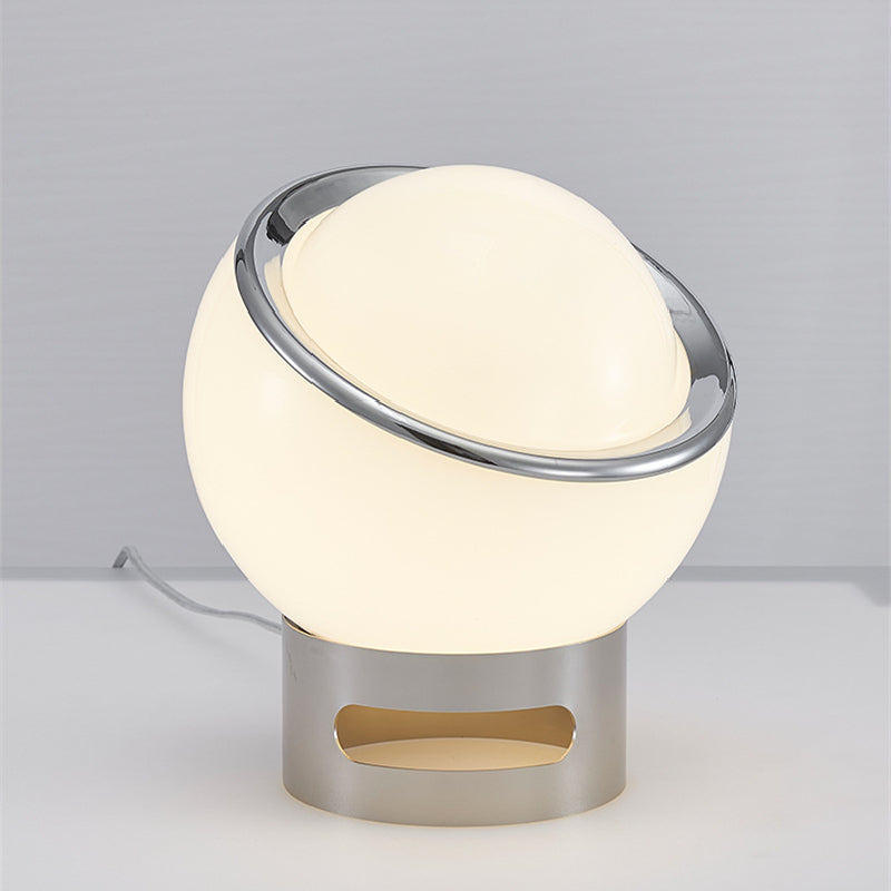Opal Glass French Bauhaus Table Lamp