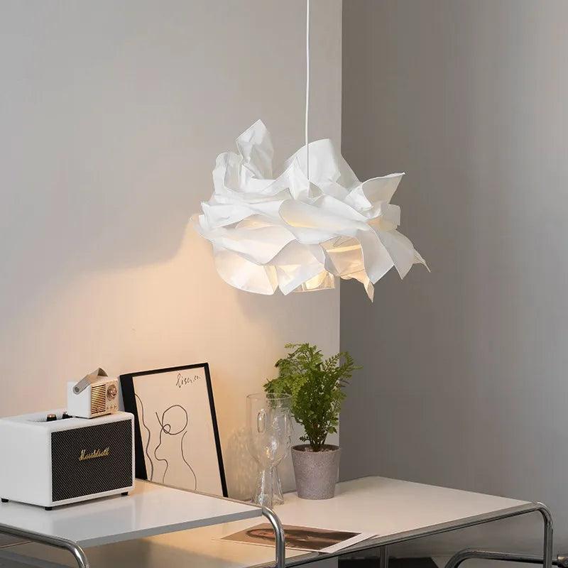 Eco-Friendly Paper Pendant Light - Soft Diffuse Lighting