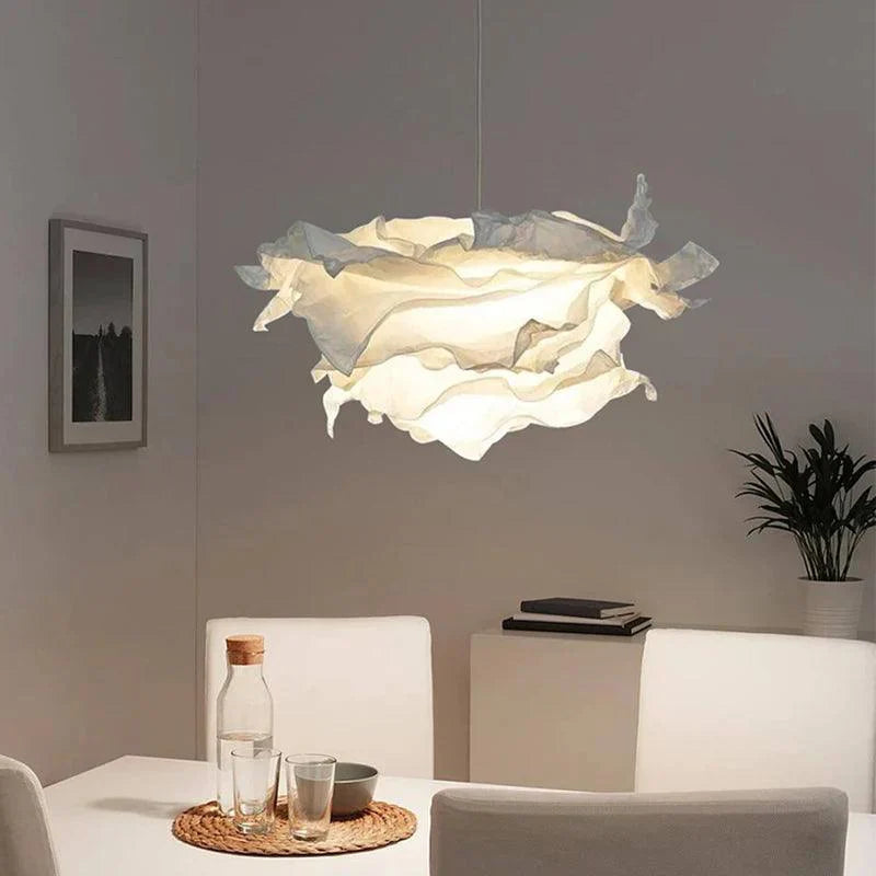 Eco-Friendly Paper Pendant Light - Soft Diffuse Lighting