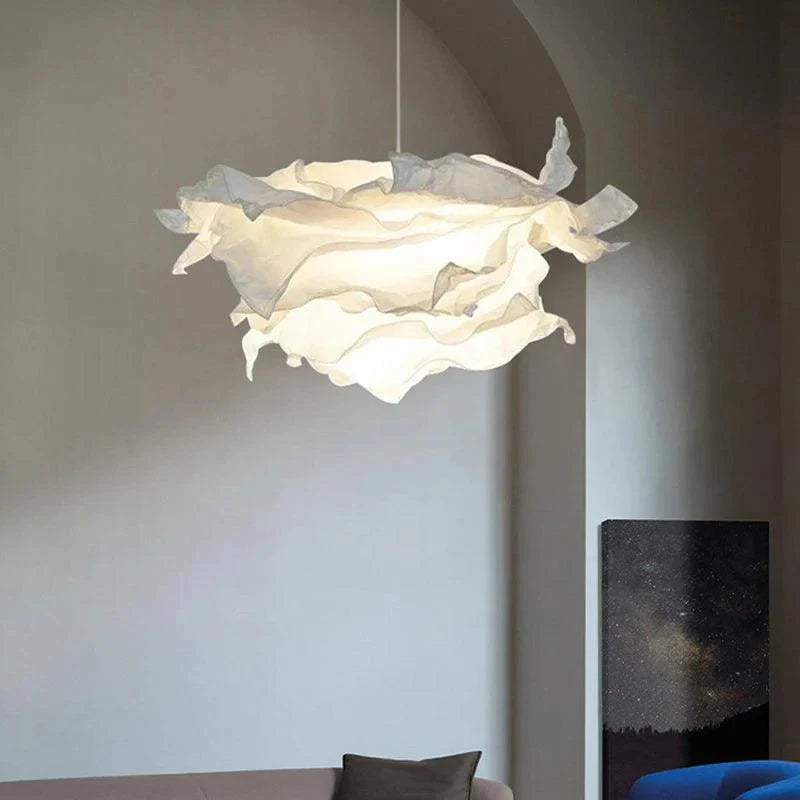 Eco-Friendly Paper Pendant Light - Soft Diffuse Lighting