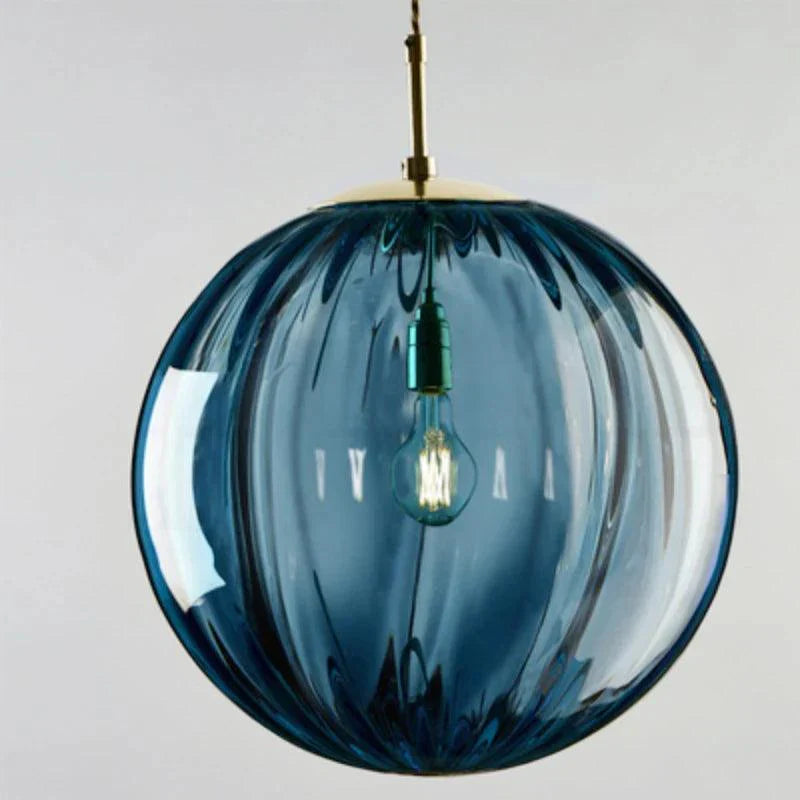 Modern Glass Sphere Pendant Light – Sophisticated LED Illumination