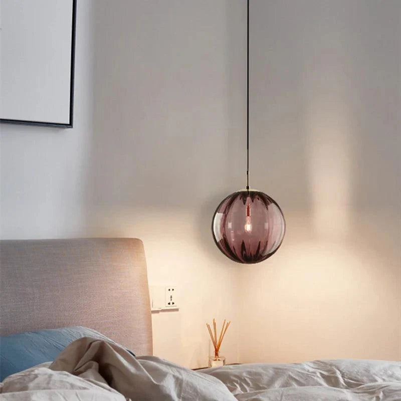 Modern Glass Sphere Pendant Light – Sophisticated LED Illumination