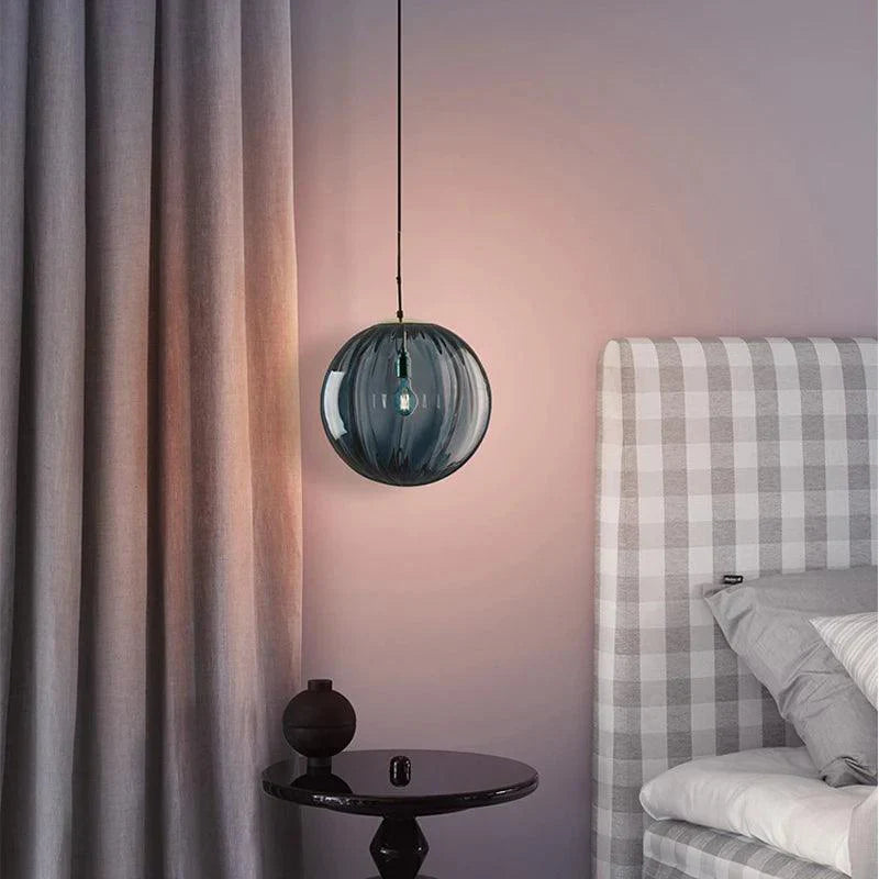 Modern Glass Sphere Pendant Light – Sophisticated LED Illumination