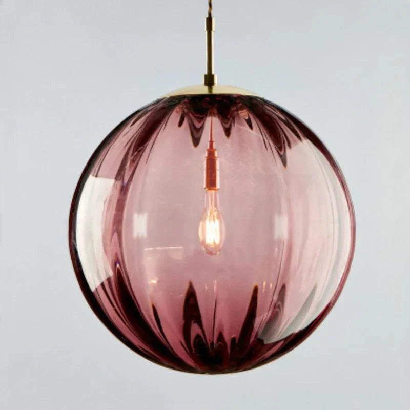 Modern Glass Sphere Pendant Light – Sophisticated LED Illumination