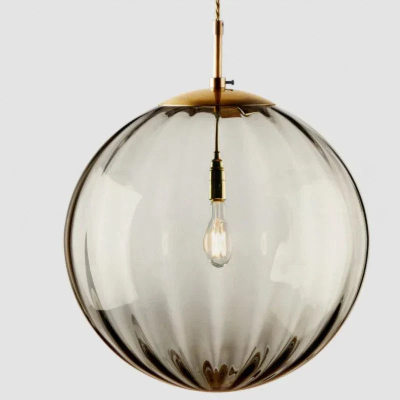 Modern Glass Sphere Pendant Light – Sophisticated LED Illumination