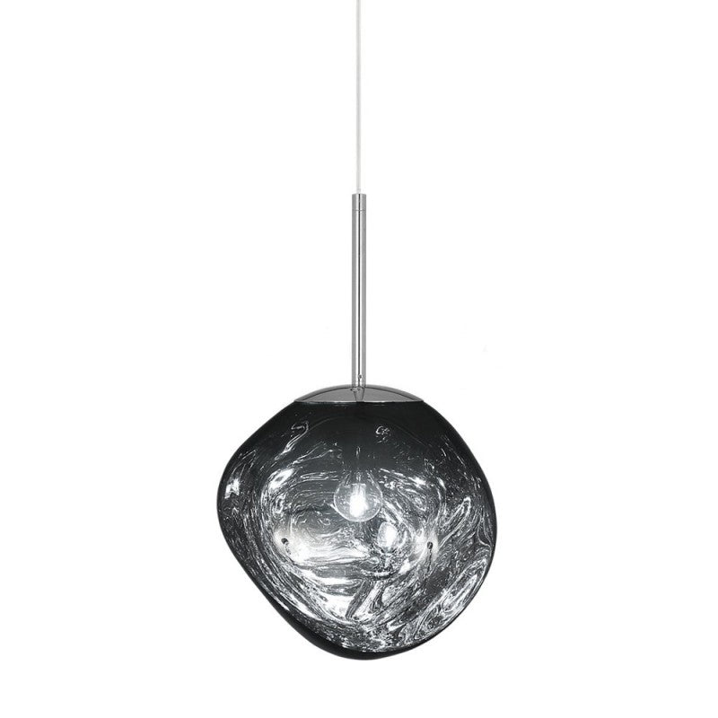 Glossy Melt-Effect Pendant Light | Modern Hanging Fixture