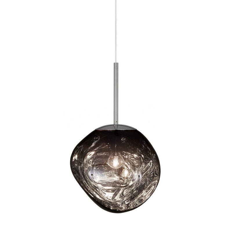 Glossy Melt-Effect Pendant Light | Modern Hanging Fixture