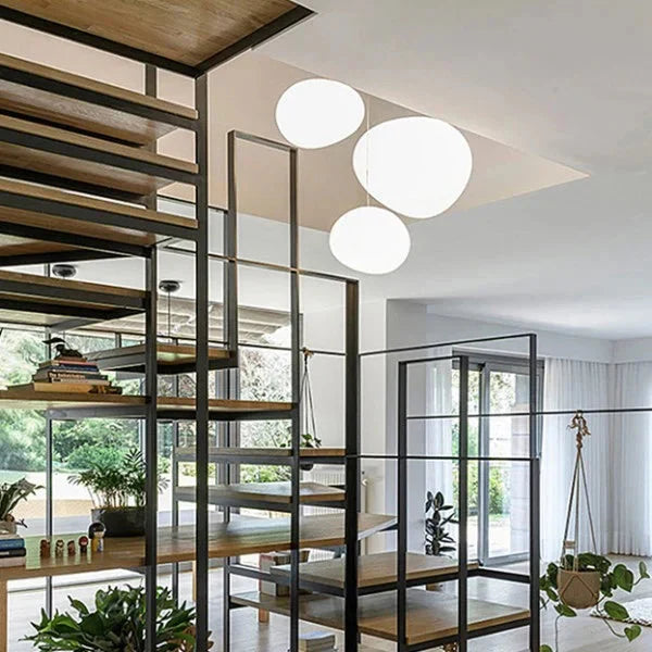 Cobblestone Style Pendant Light