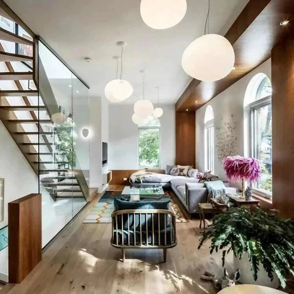 Cobblestone Style Pendant Light