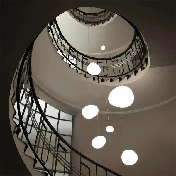 Cobblestone Style Pendant Light