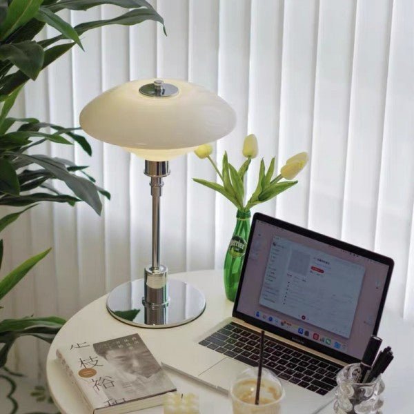Artistic Disc Multilayer Metal Table Lamp