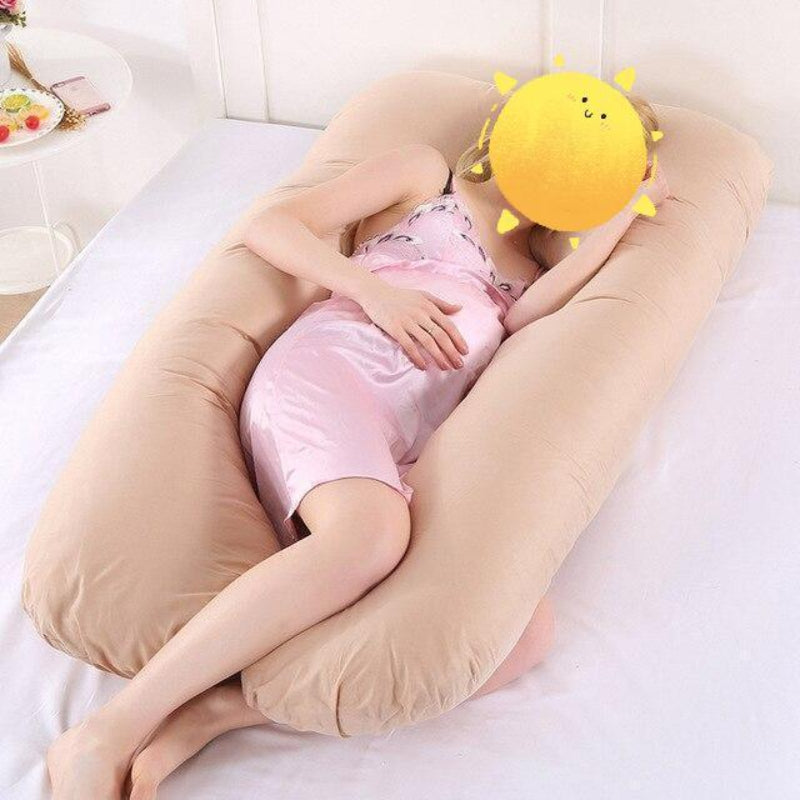 Ergonomic U-Shaped Pregnancy Body Pillow | Full Body Support