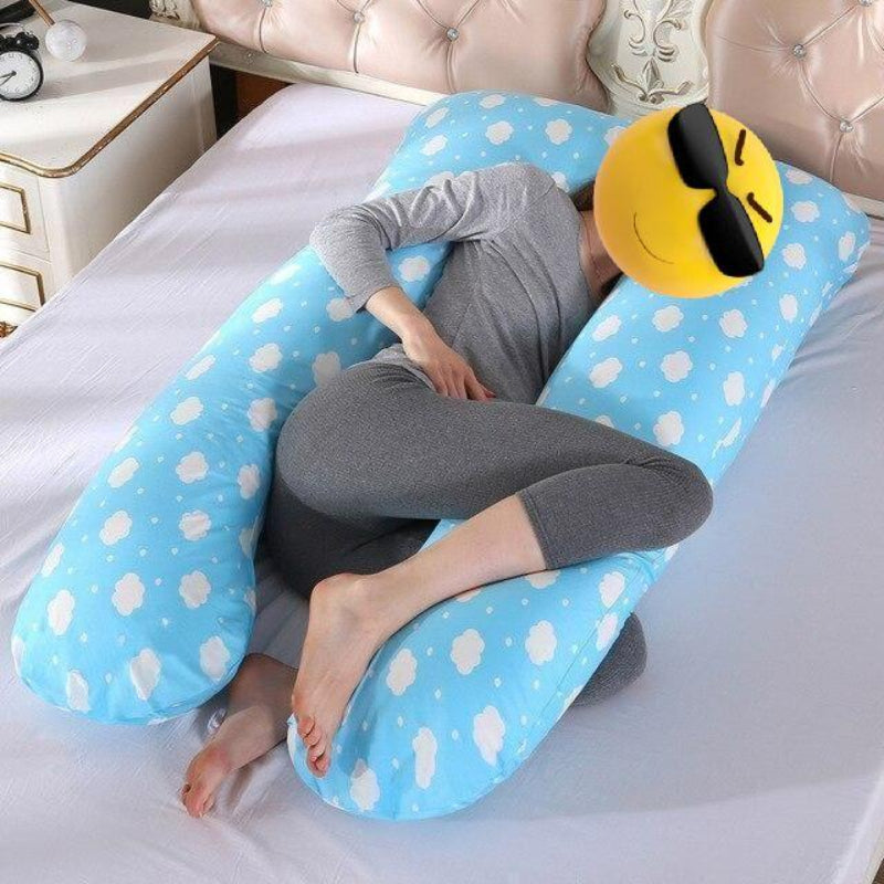 Ergonomic U-Shaped Pregnancy Body Pillow | Full Body Support