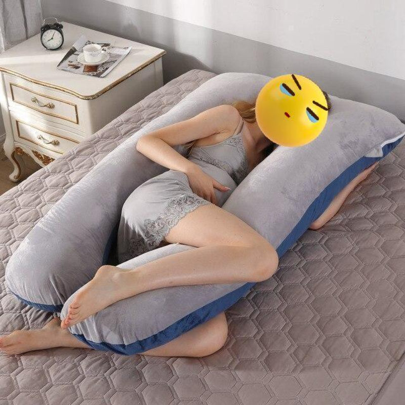 Ergonomic U-Shaped Pregnancy Body Pillow | Full Body Support