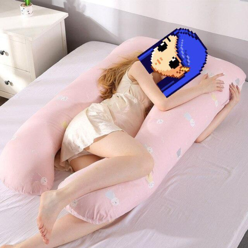 Ergonomic U-Shaped Pregnancy Body Pillow | Full Body Support