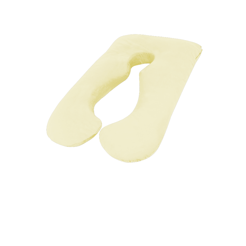 Full Body Pregnancy U-Shaped Pillow | Removable Pillowcase