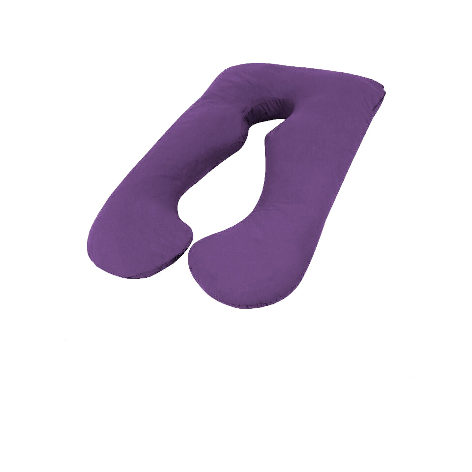 Full Body Pregnancy U-Shaped Pillow | Removable Pillowcase