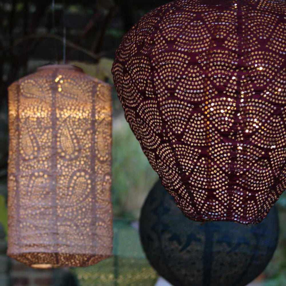 Solar Garden Lantern in Balloon Shape