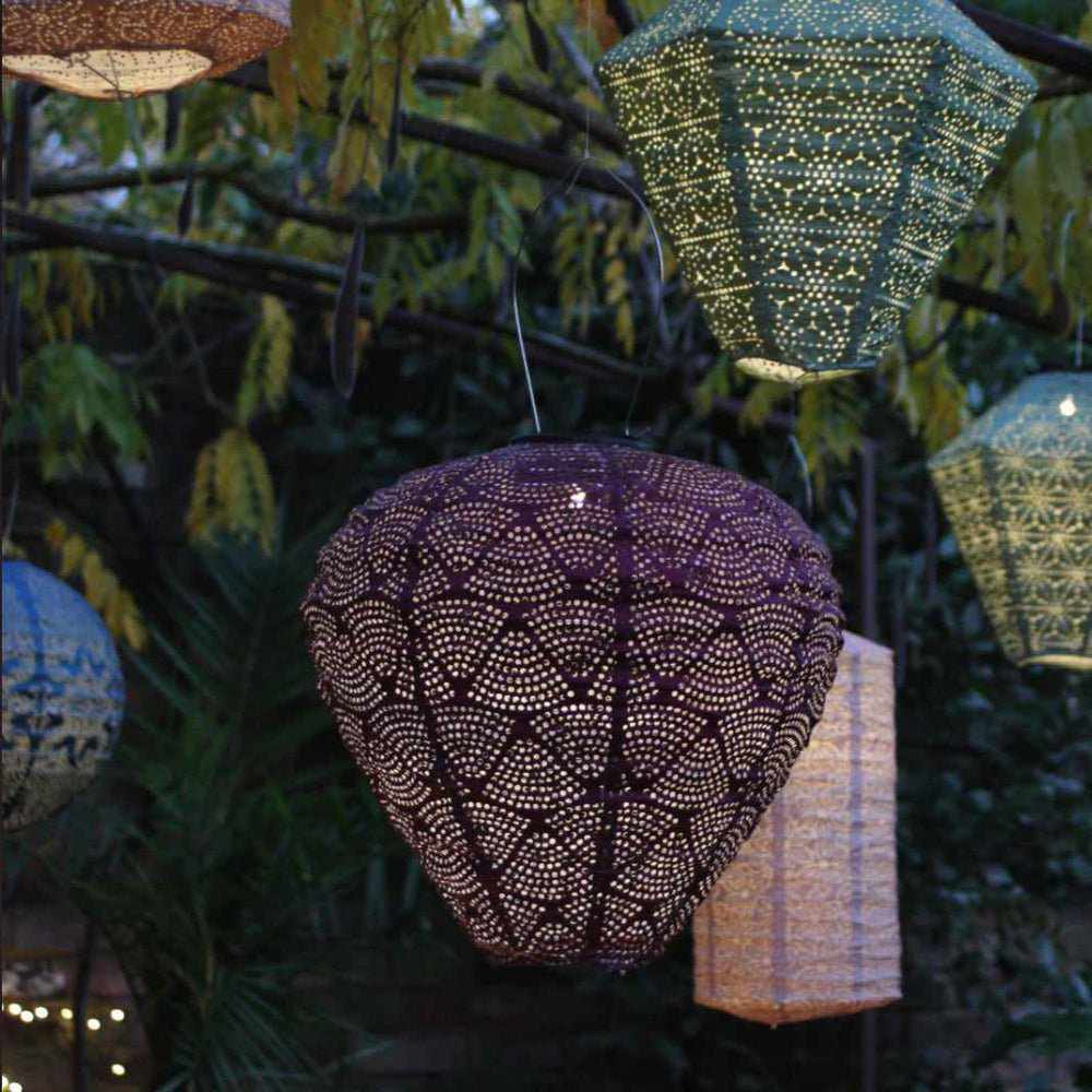 Solar Garden Lantern in Balloon Shape