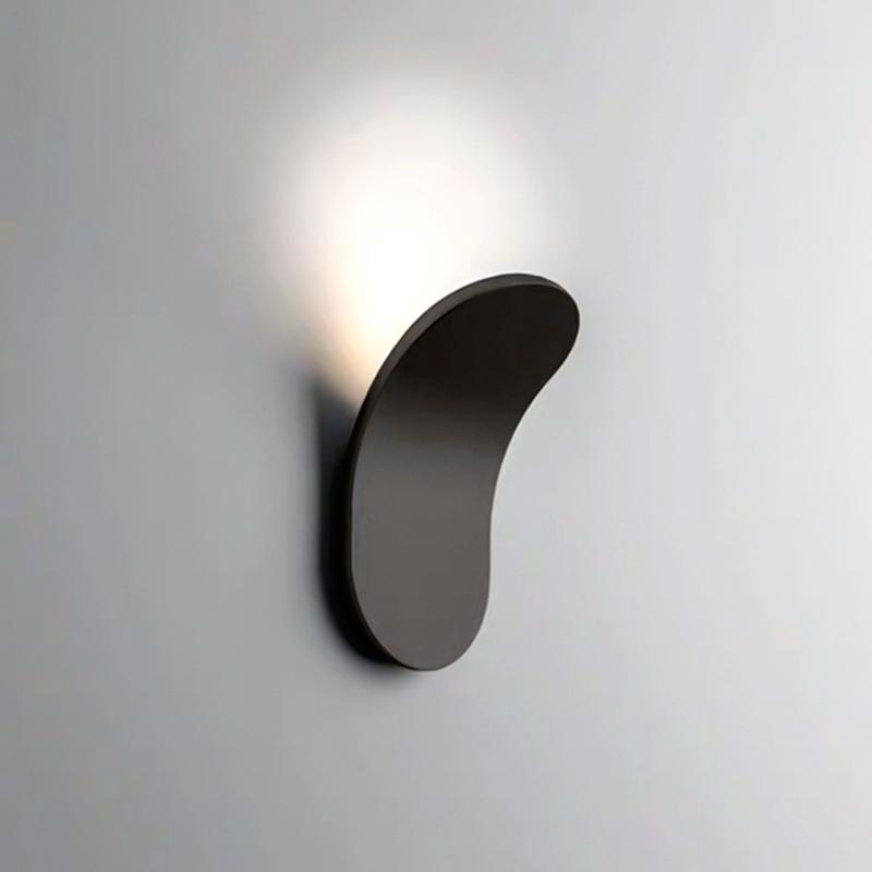 Modern Wall Lamp – Black or White Finish Indoor Light