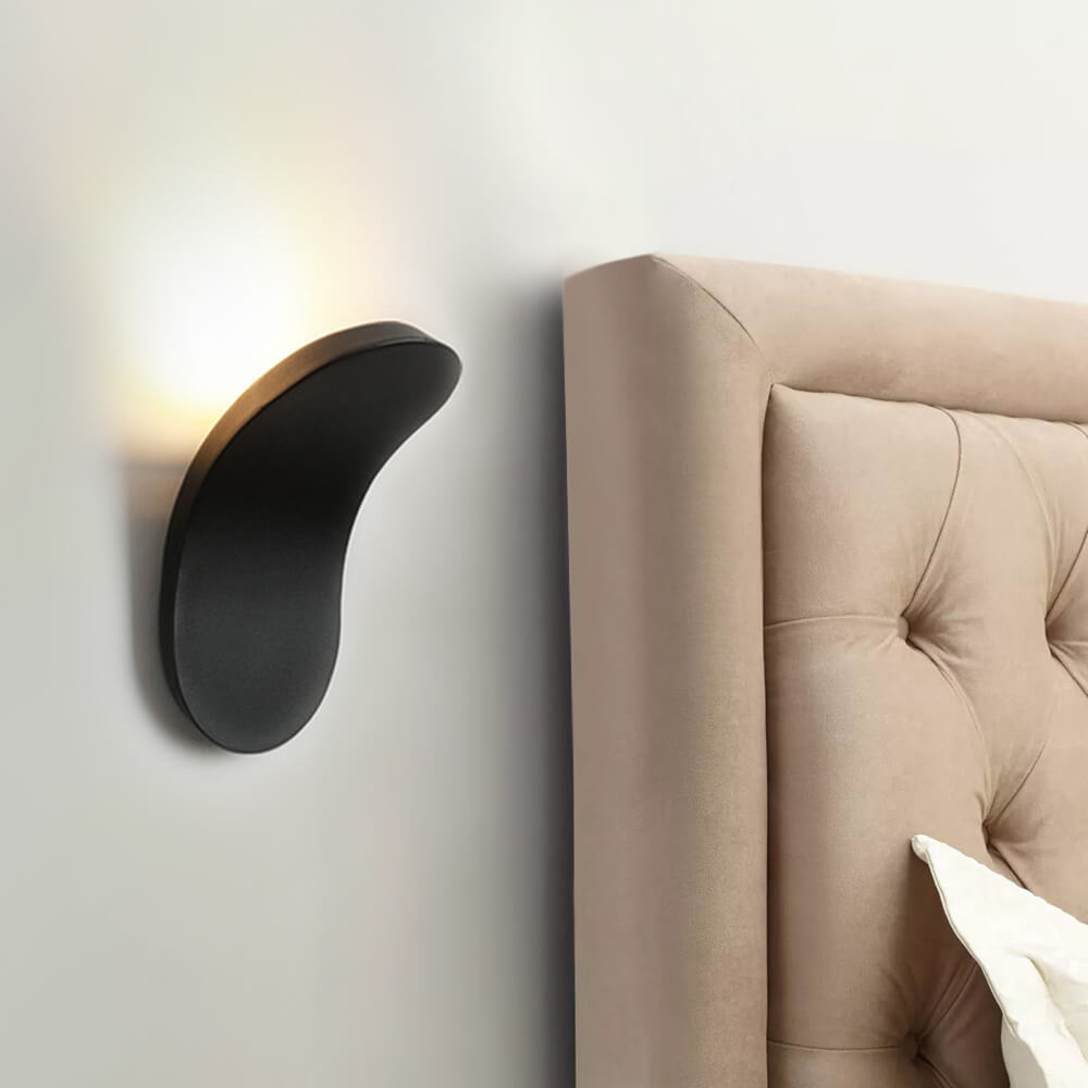 Modern Wall Lamp – Black or White Finish Indoor Light