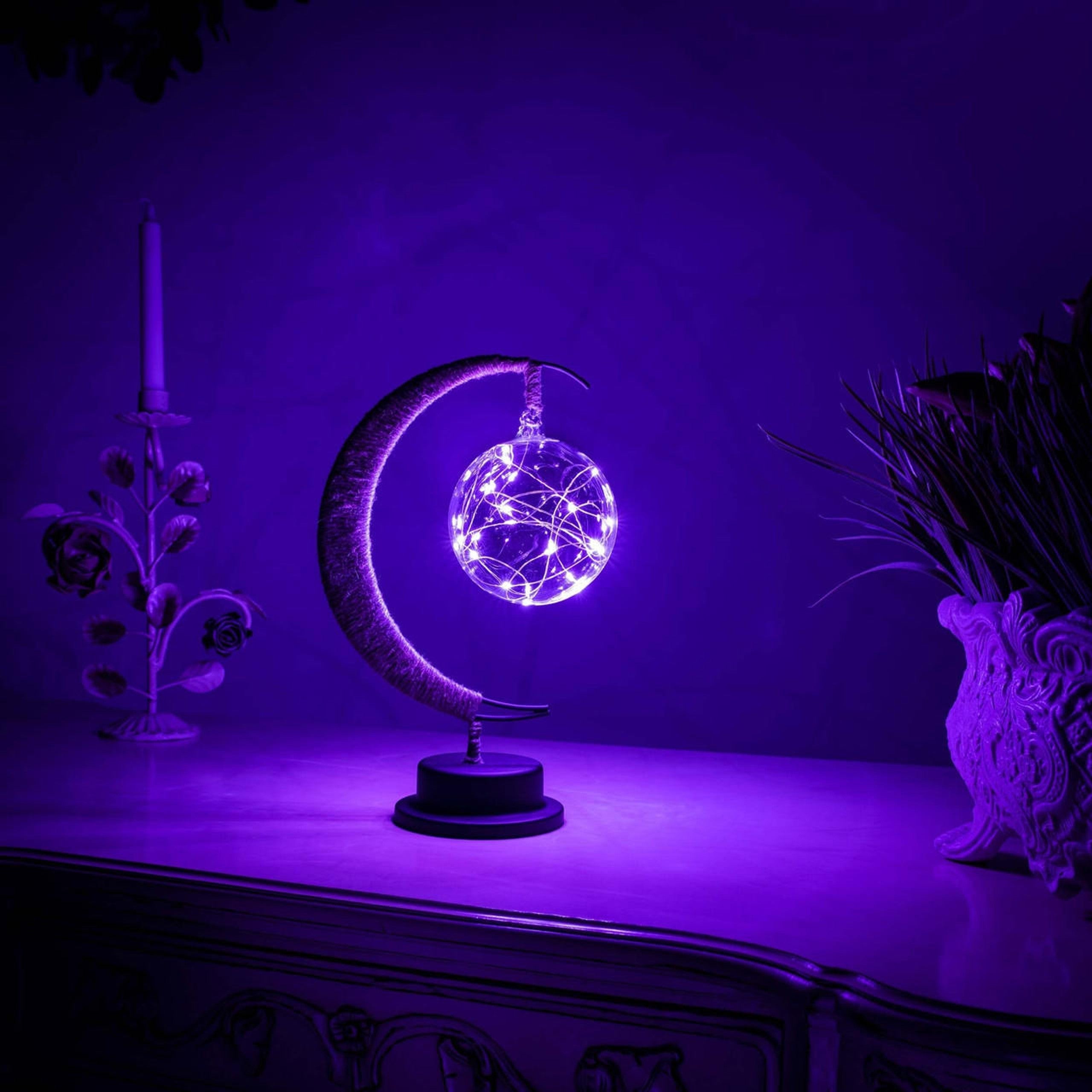 3D Printed Enchanted Moon Lamp | Night Table Lamp