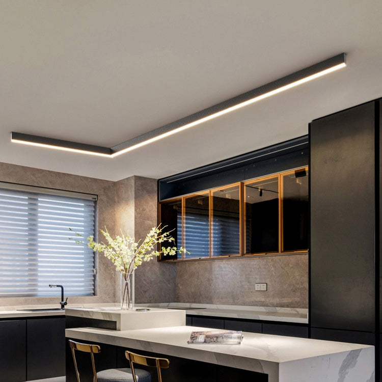 Modern Linear LED Ceiling Light | Scandinavian Style Fixture