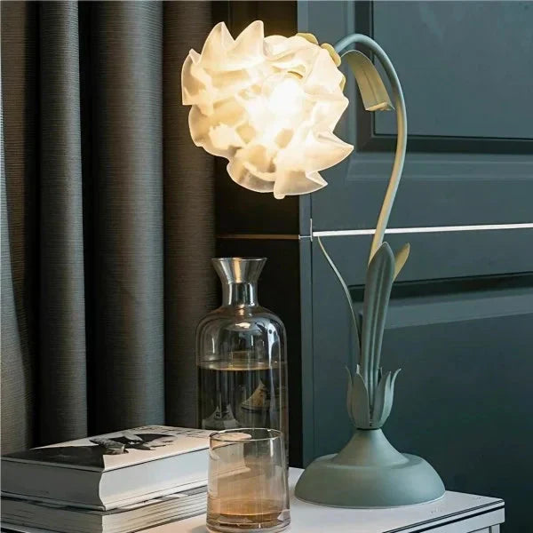 Classic Vintage Adjustable Flower Table Lamp – Stylish and Functional Light