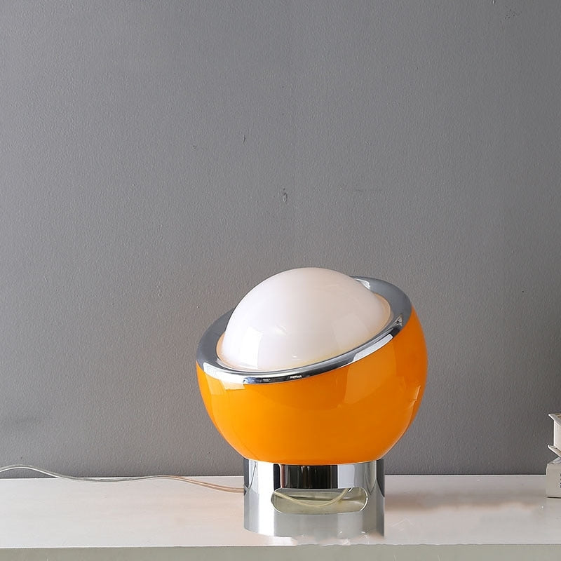 Opal Glass French Bauhaus Table Lamp
