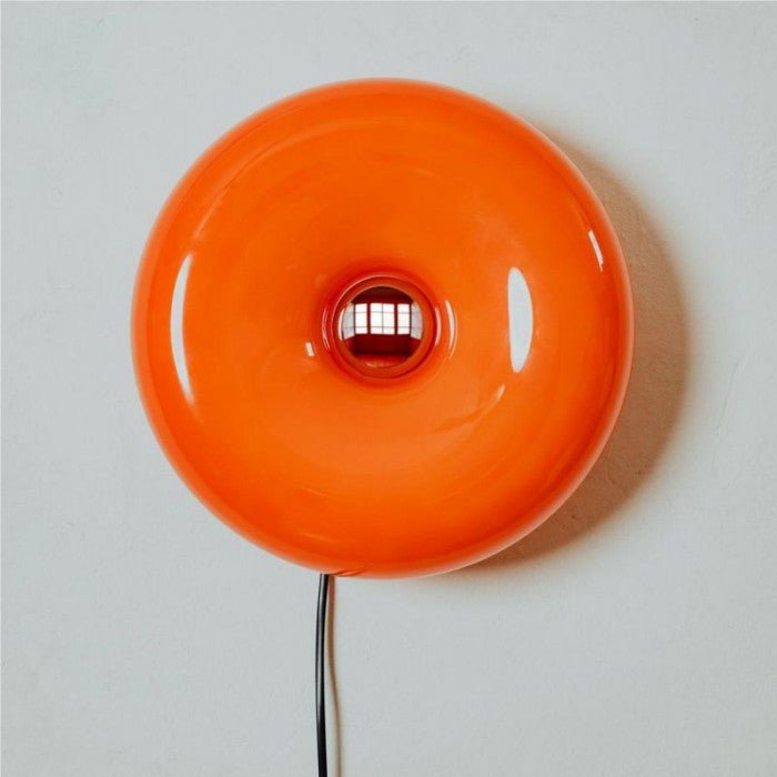 Donut-Shaped Bauhaus Wall & Table Lamp