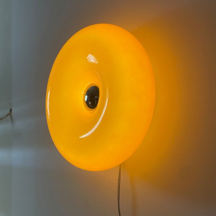 Donut-Shaped Bauhaus Wall & Table Lamp