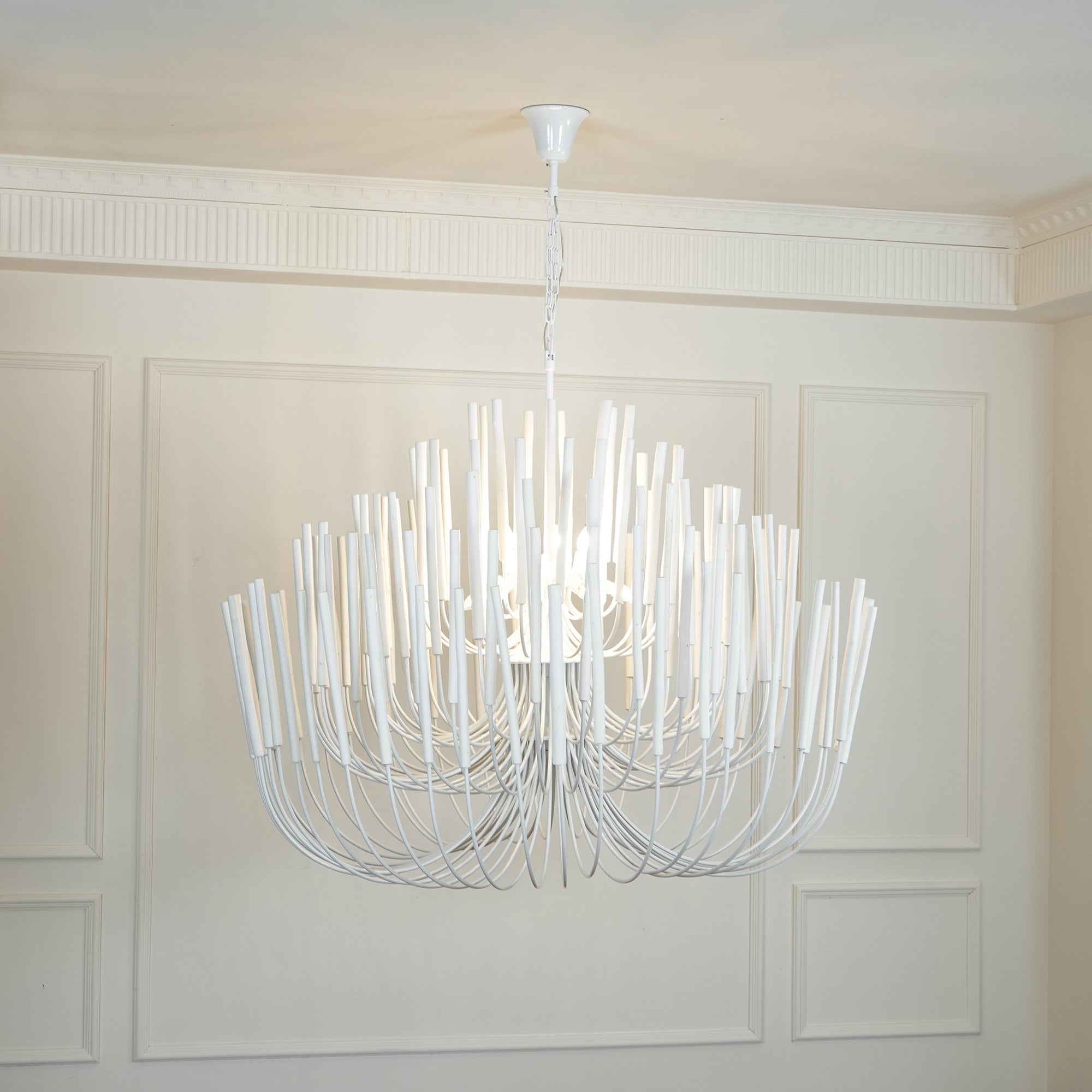Multi-Stick Ceiling Chandelier – Cluster Pendant Light