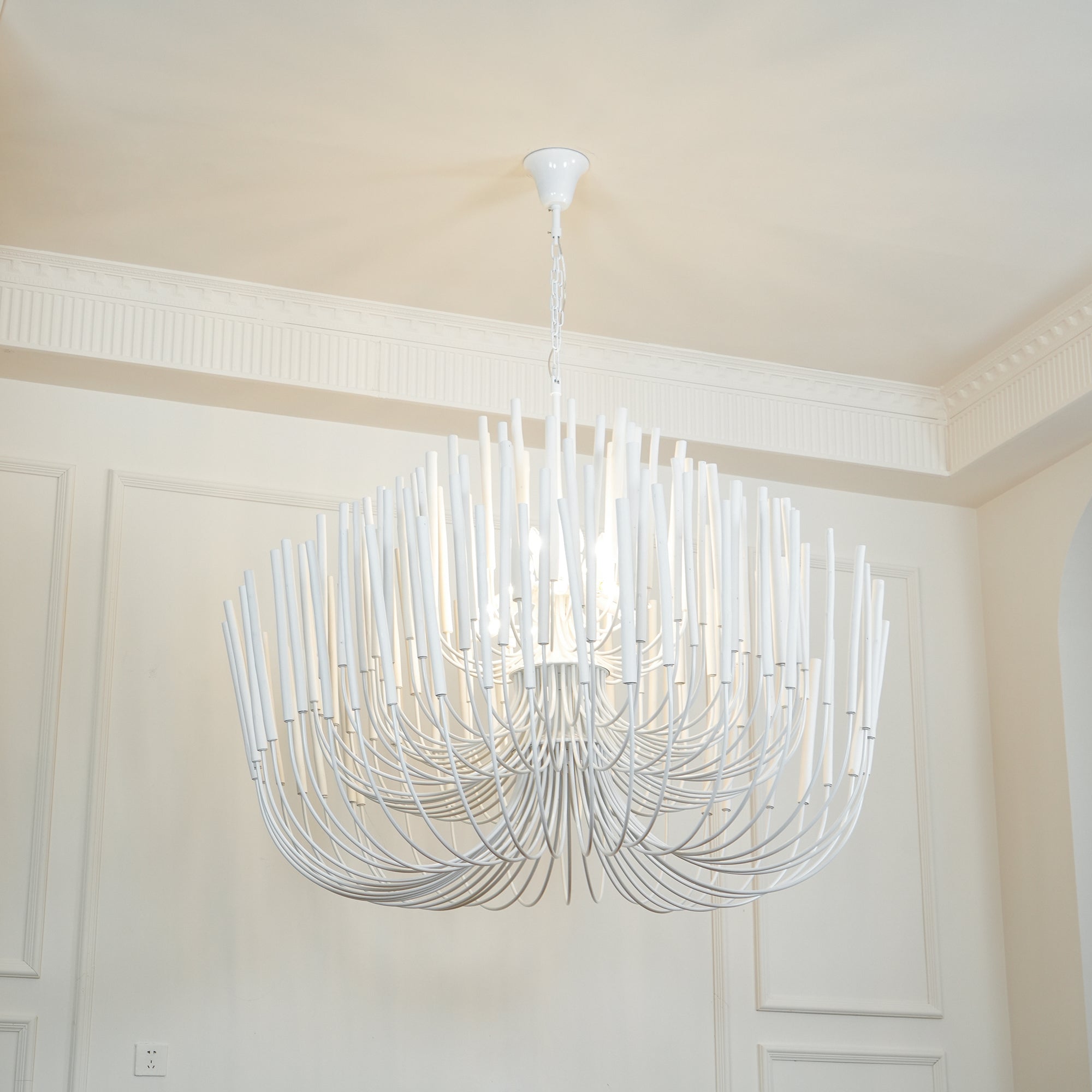 Multi-Stick Ceiling Chandelier – Cluster Pendant Light