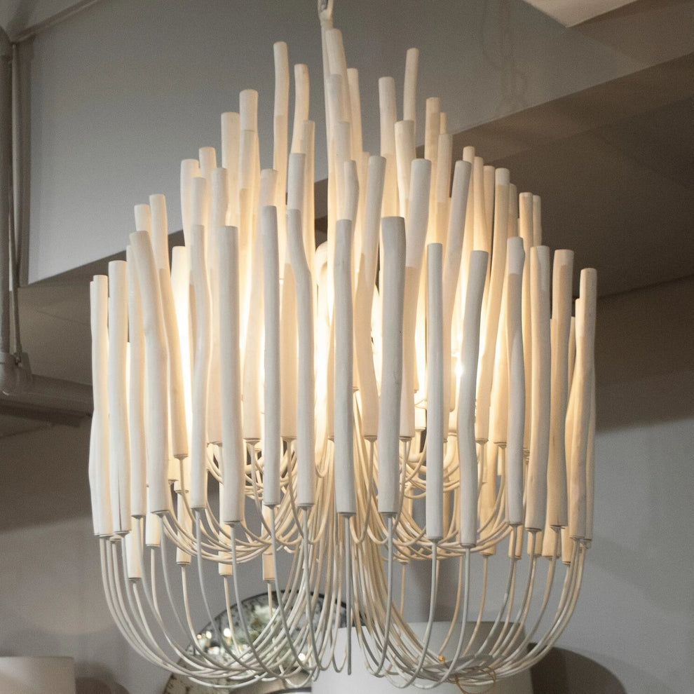 Multi-Stick Ceiling Chandelier – Cluster Pendant Light