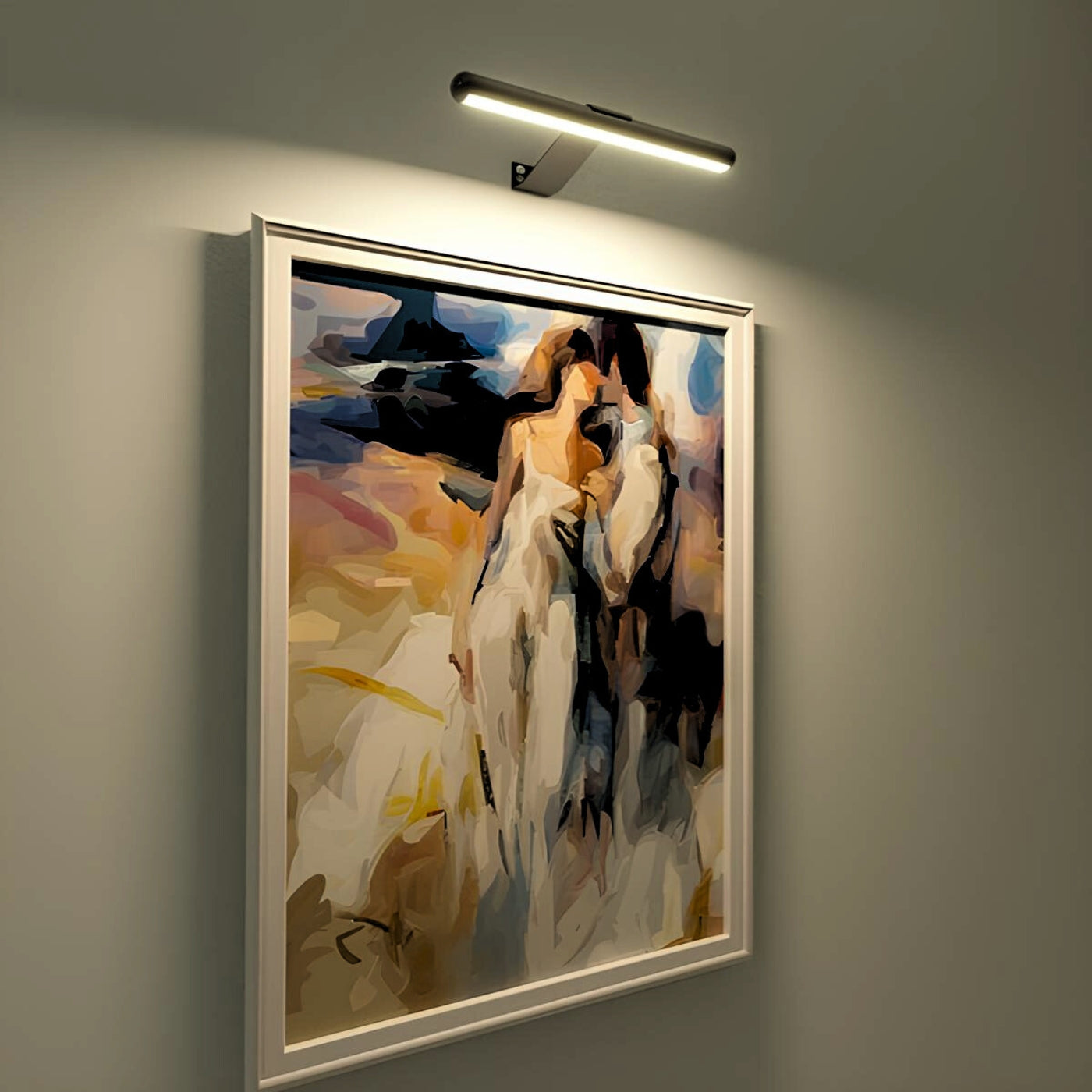 Adjustable LED Art Wall Light | Slim Wall-Mounted Display Fixture
