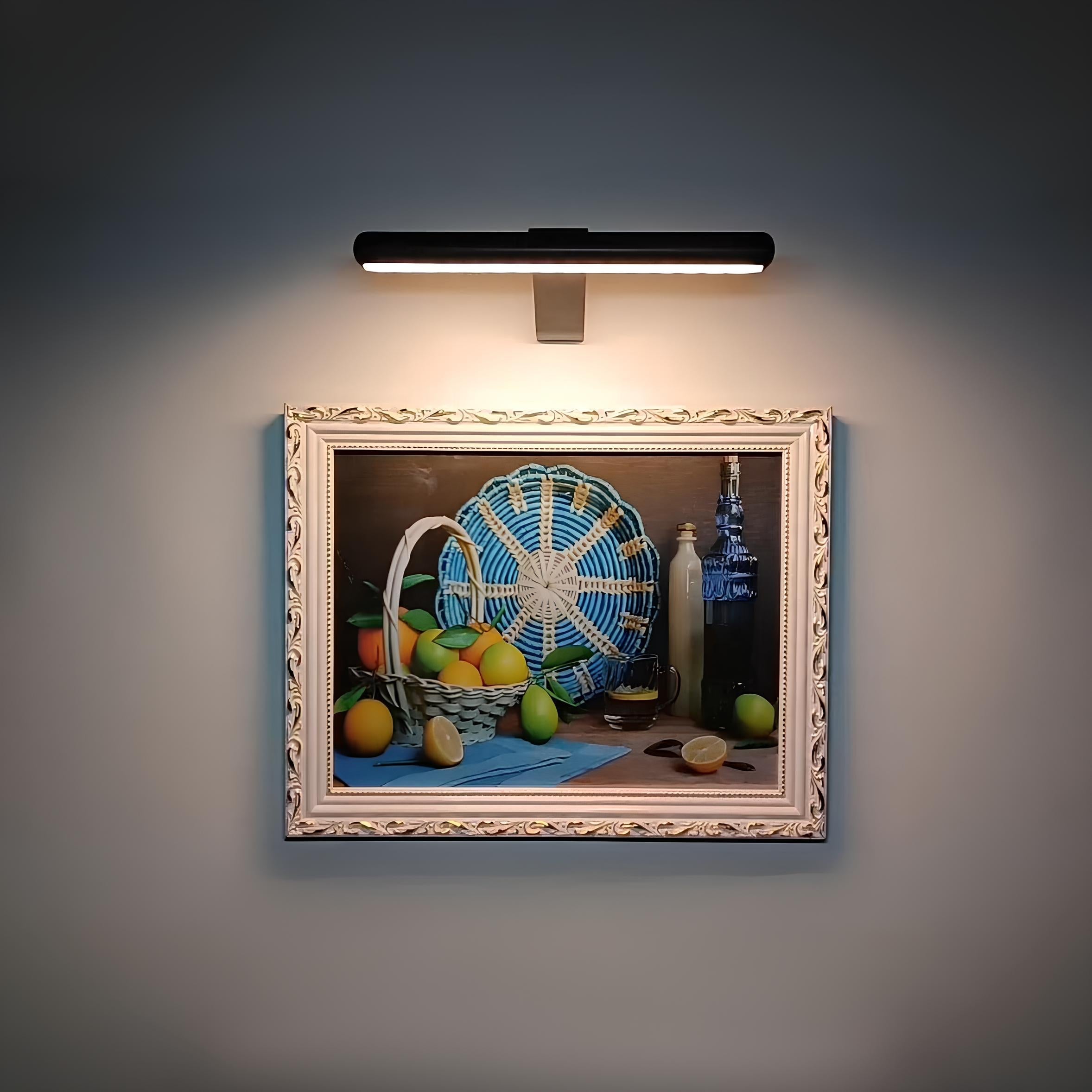 Adjustable LED Art Wall Light | Slim Wall-Mounted Display Fixture