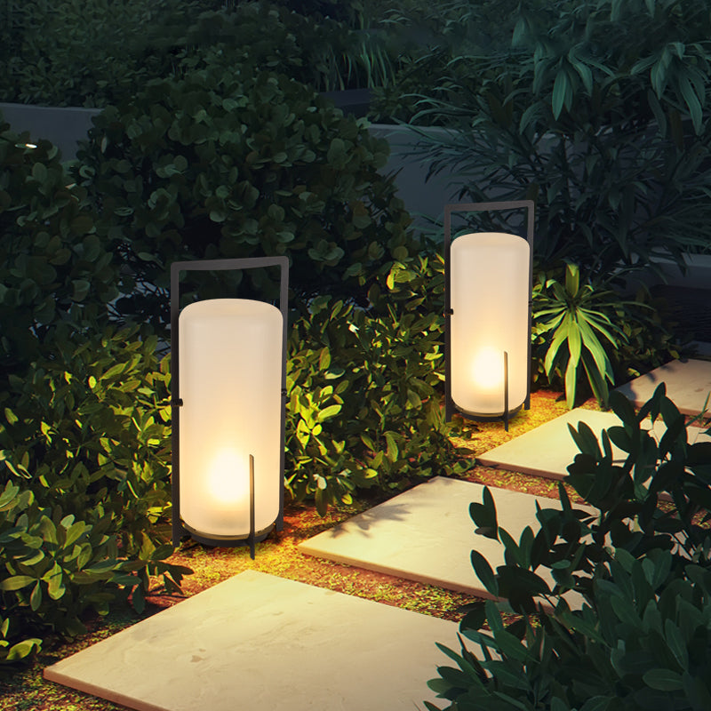 Compact Solar Patio Lamp - Outdoor Lighting