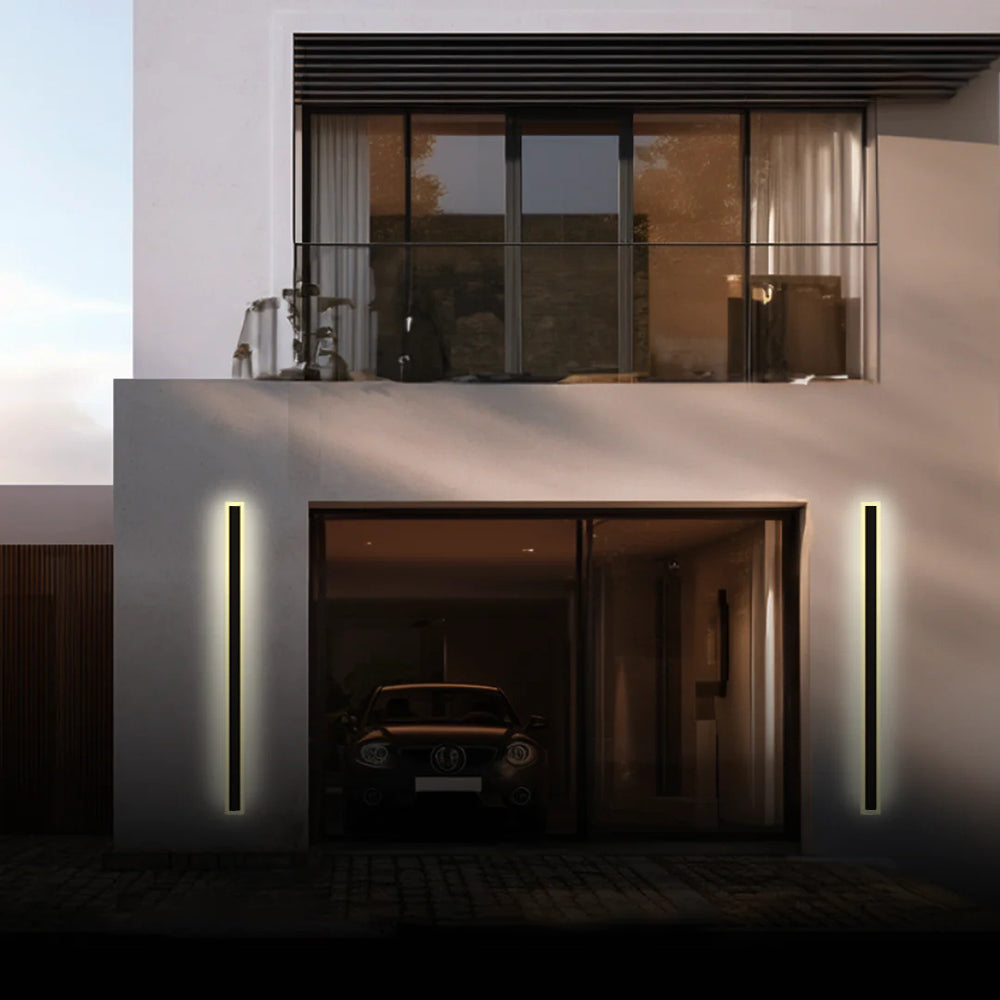Edge Moderne Linear Wall Sconce – Outdoor LED Light
