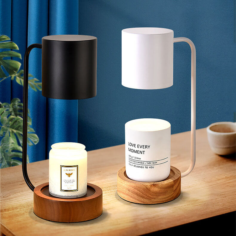 Stylish Wax-Textured Table Lamp | Modern Japanese Desk Lamp