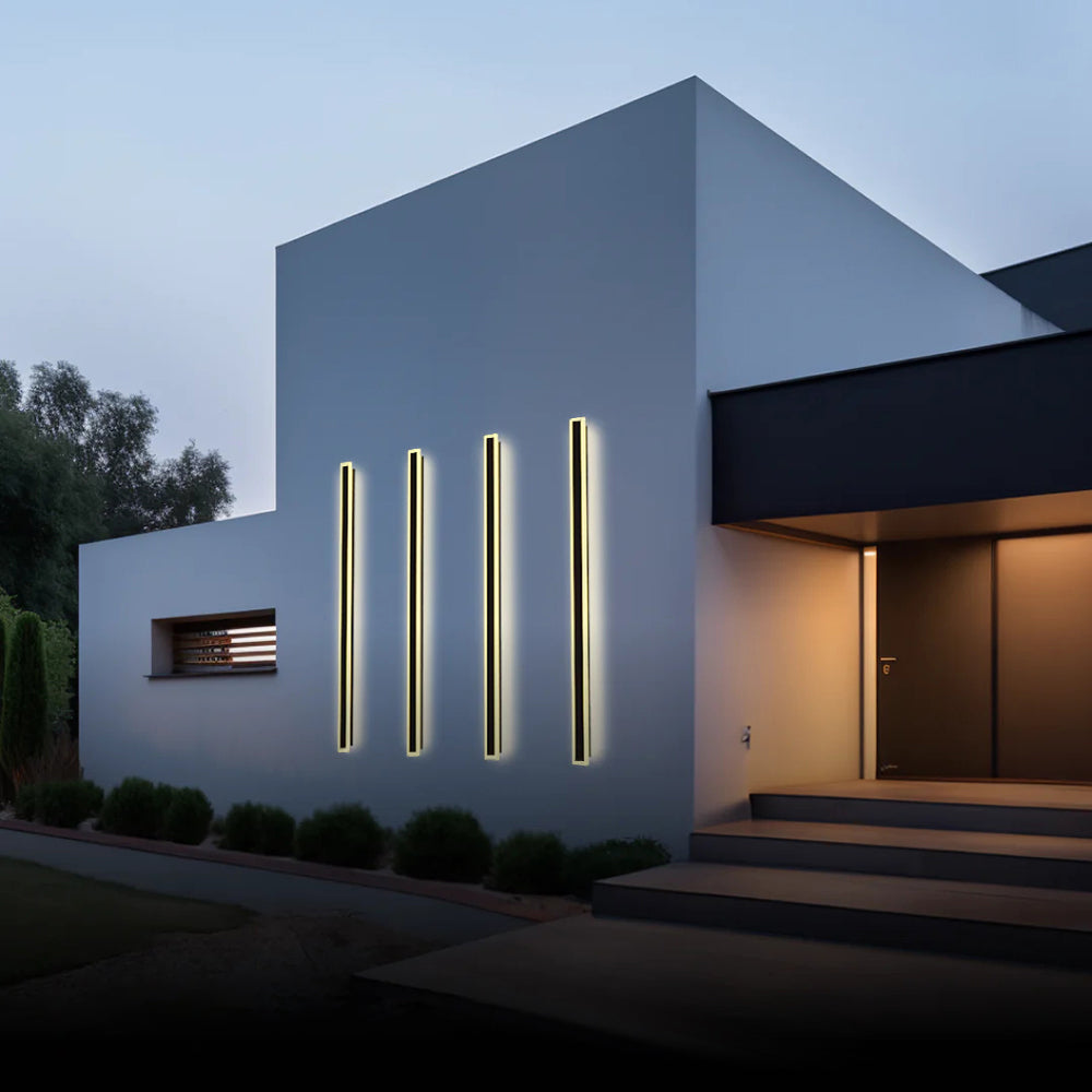 Edge Moderne Linear Wall Sconce – Outdoor LED Light