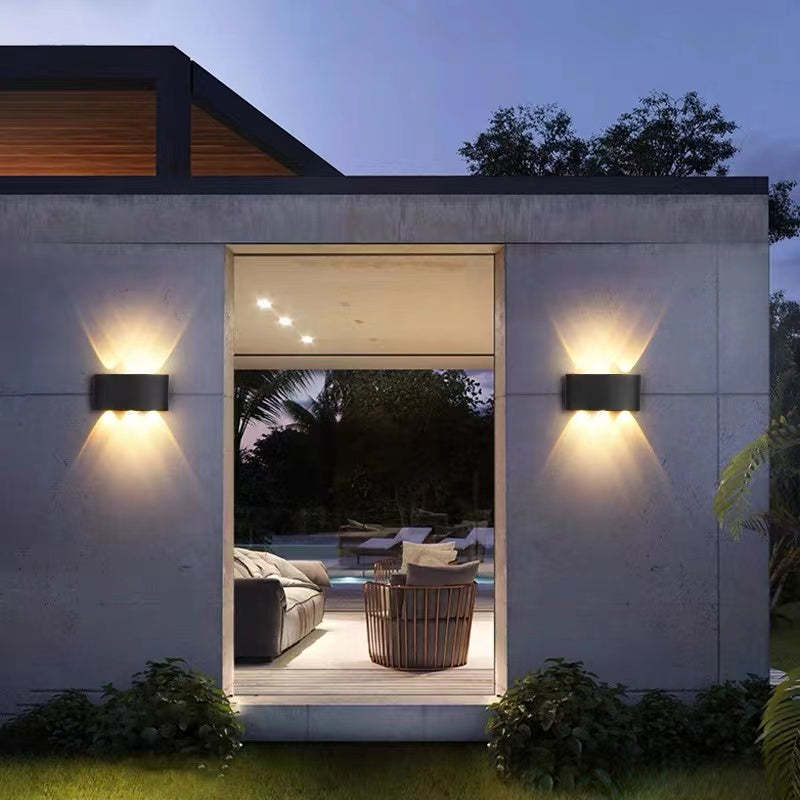 Robust Waterproof Aluminum LED Wall Light
