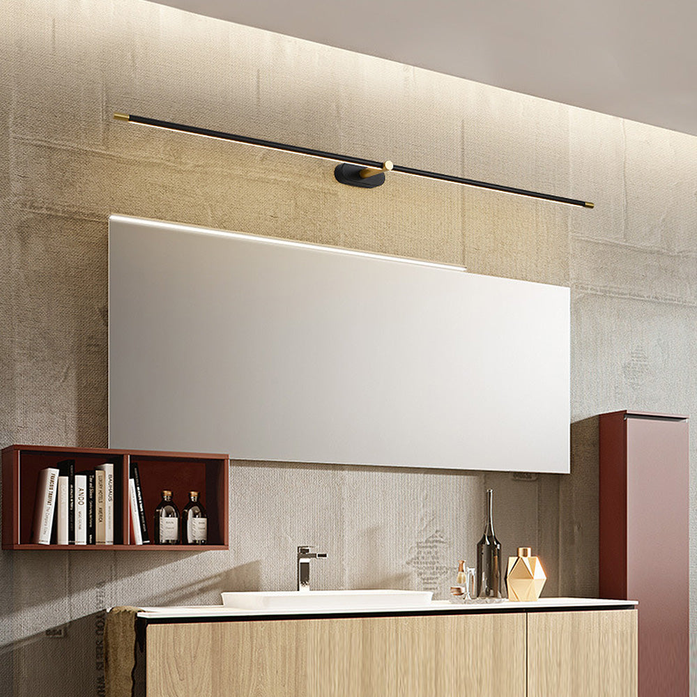 Brushed Nickel Bathroom Wall Lights | Sleek Modern Vanity Lighting