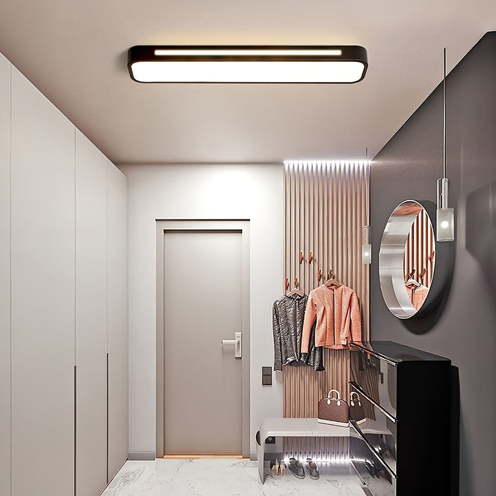 Modern LED Ceiling Light | Flat Rectangular Ceiling Lamp